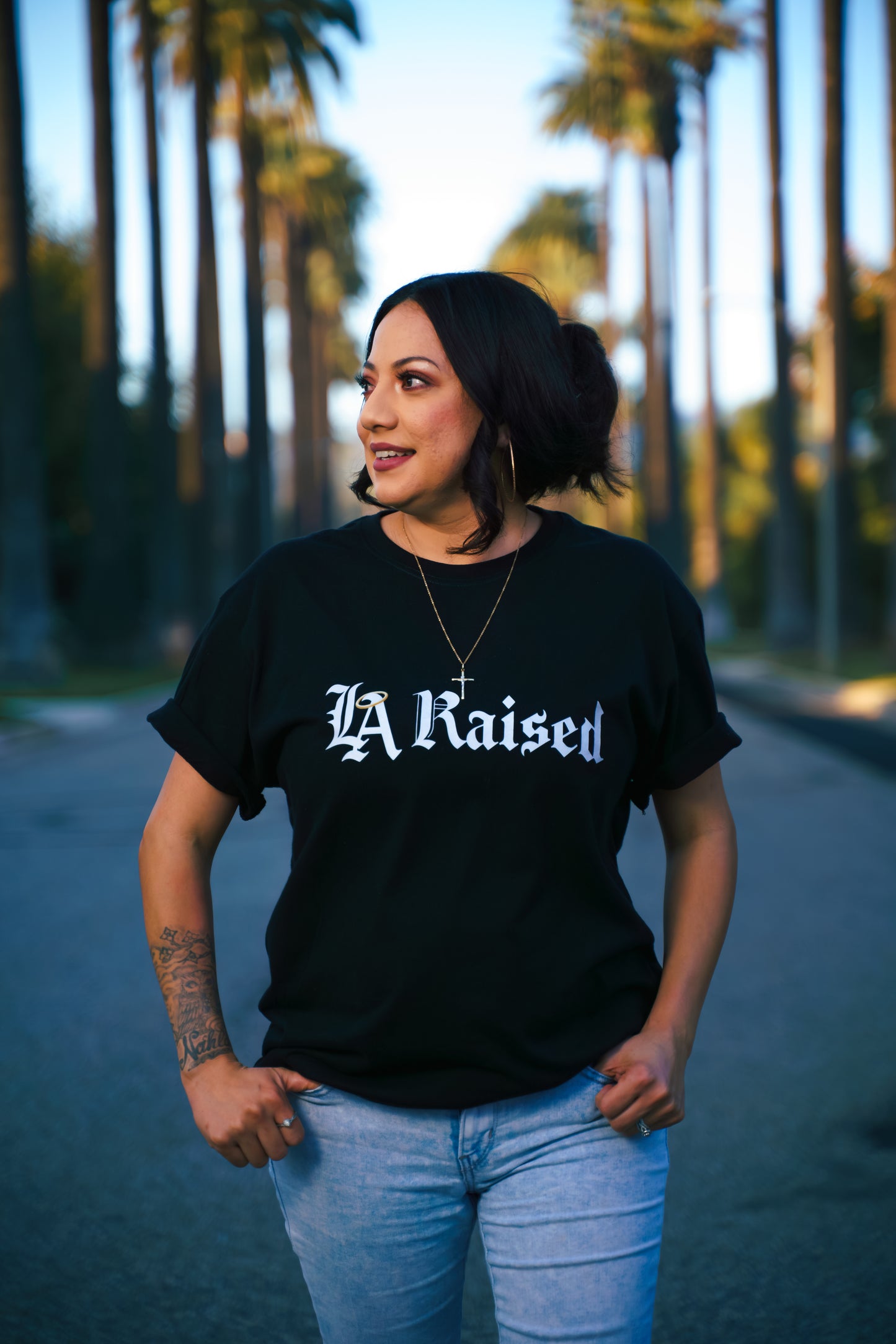 Women's LA RAISED Heavyweight Oversized T-Shirt