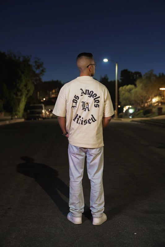 Beige Heavyweight Oversized T-Shirt
