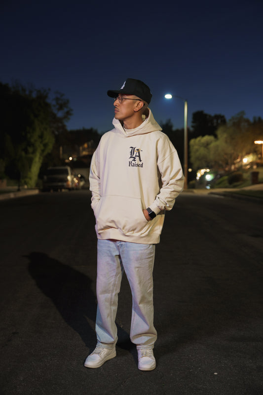 Beige Premium Heavy Weight Hoodie